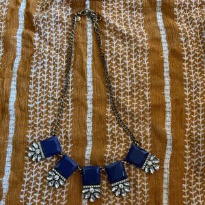 Crystal and Beaded Statement Necklace